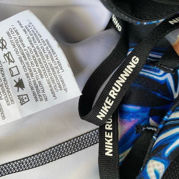 Nike Dri fit sz S blue‎ abstract yoga athletic leggings - Picture 7 of 10